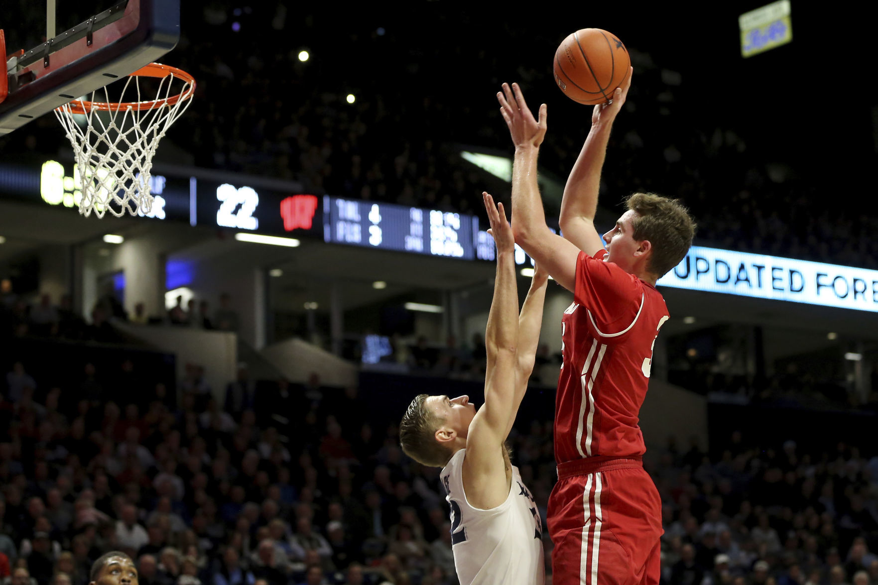 Badgers 77, Musketeers 68